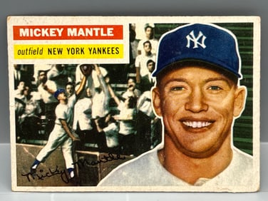 1956 Topps Mickey Mantle #135