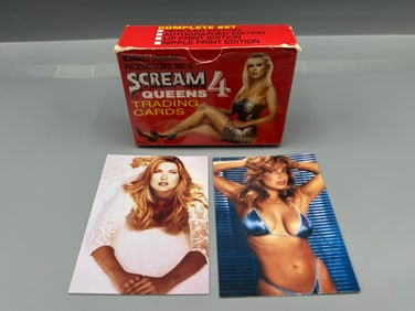1994 Imagine Inc. Scream Queens 4 Complete Set - Adult themed set - Hard to find set