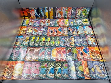 Lot of (110+) 1999 Topps Pokemon TV Animation Edition Cards W/ 10 Foil Cards - Varying Conditons