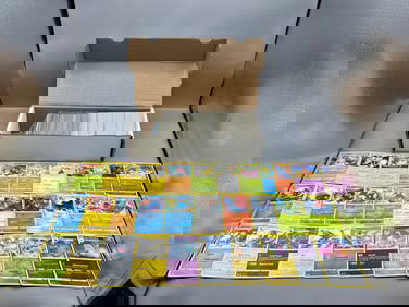 Lot of (500+) Assorted Pokemon Set Common, Uncommon, & Rare Trading Cards - Varying Conditions