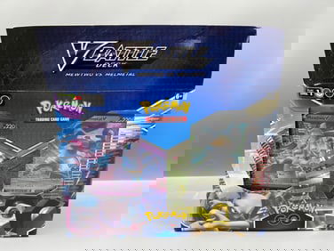 Pokemon TCG Pokemon Go V Battle Deck Mewtwo vs. Melmetal Opened Box