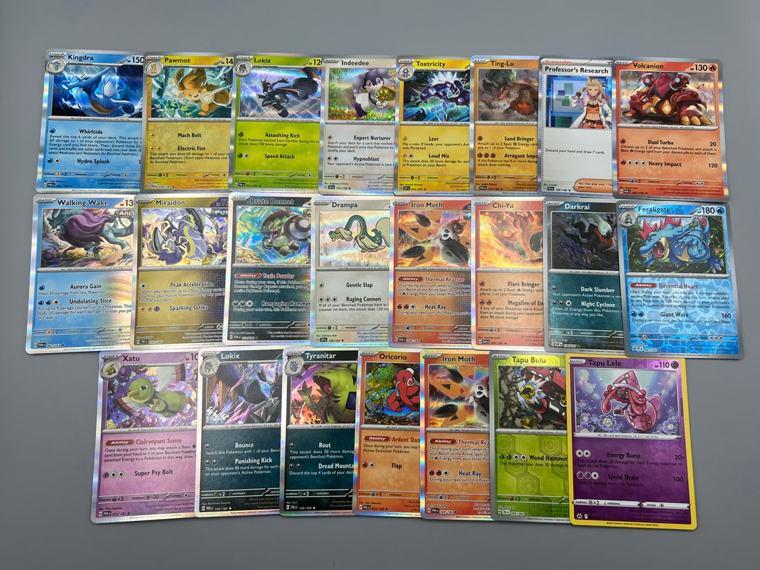 Lot of (23) Modern Pokemon Cards From Various Sets - Varying Conditions (1 of 5)