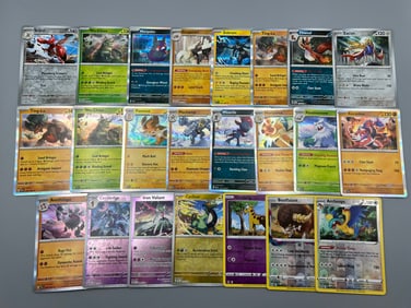 Lot of (23) Modern Pokemon Holo Cards From Various Sets - Varying Conditions
