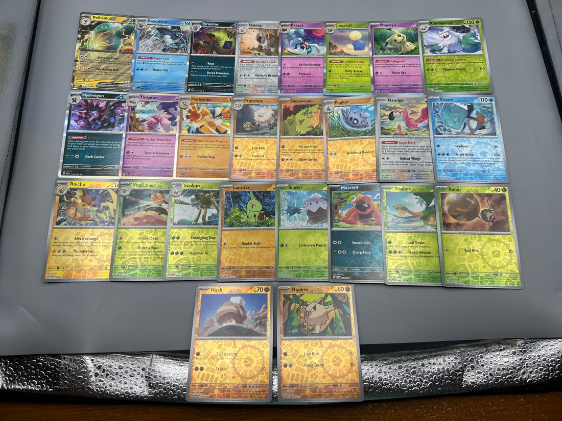 Lot of (26) 2023 Pokemon Paldea Evolved EX, Holos, & Reverse Holo Cards - Varying Conditions (1 of 5)