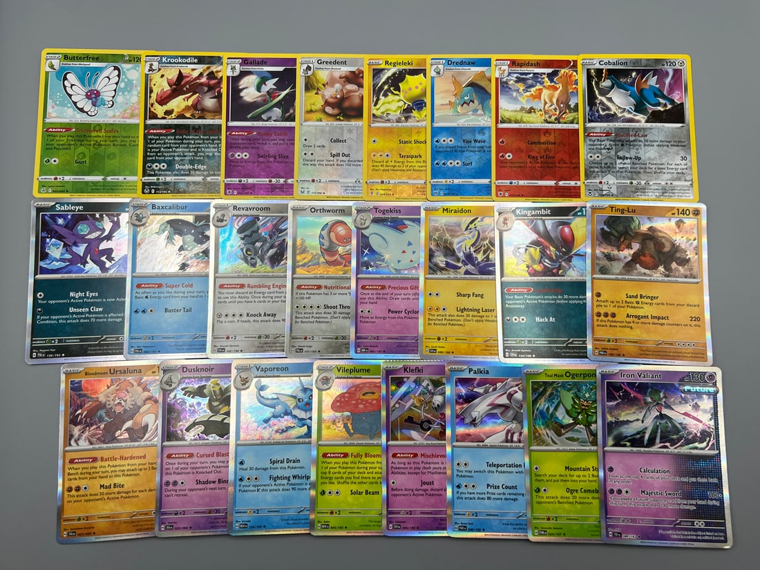Lot of (24) Modern Pokemon Holo Cards From Various Sets - Varying Conditions (1 of 5)