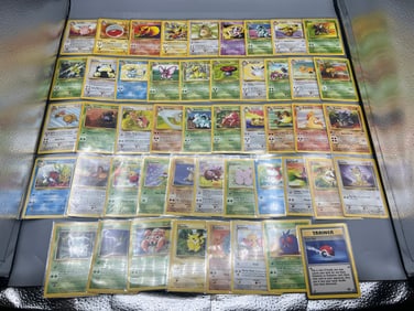 1999 Pokemon Jungle Complete Non-Holo Set