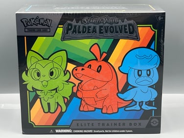 2023 Pokemon Paldea Evolved Factory Sealed ETB