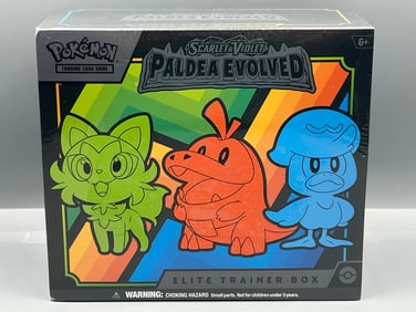 2023 Pokemon Paldea Evolved Factory Sealed ETB