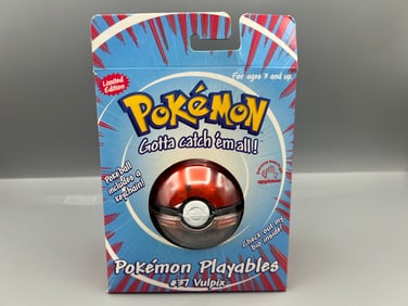 1999 Applause Pokemon Playables Vulpix Plush #37