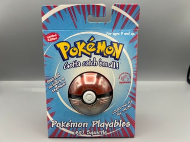 1999 Applause Pokemon Playables Squirtle Plush #07