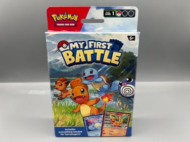 Pokemon Game My First Battle Mini Charmander/Squirtle Starter Deck Set