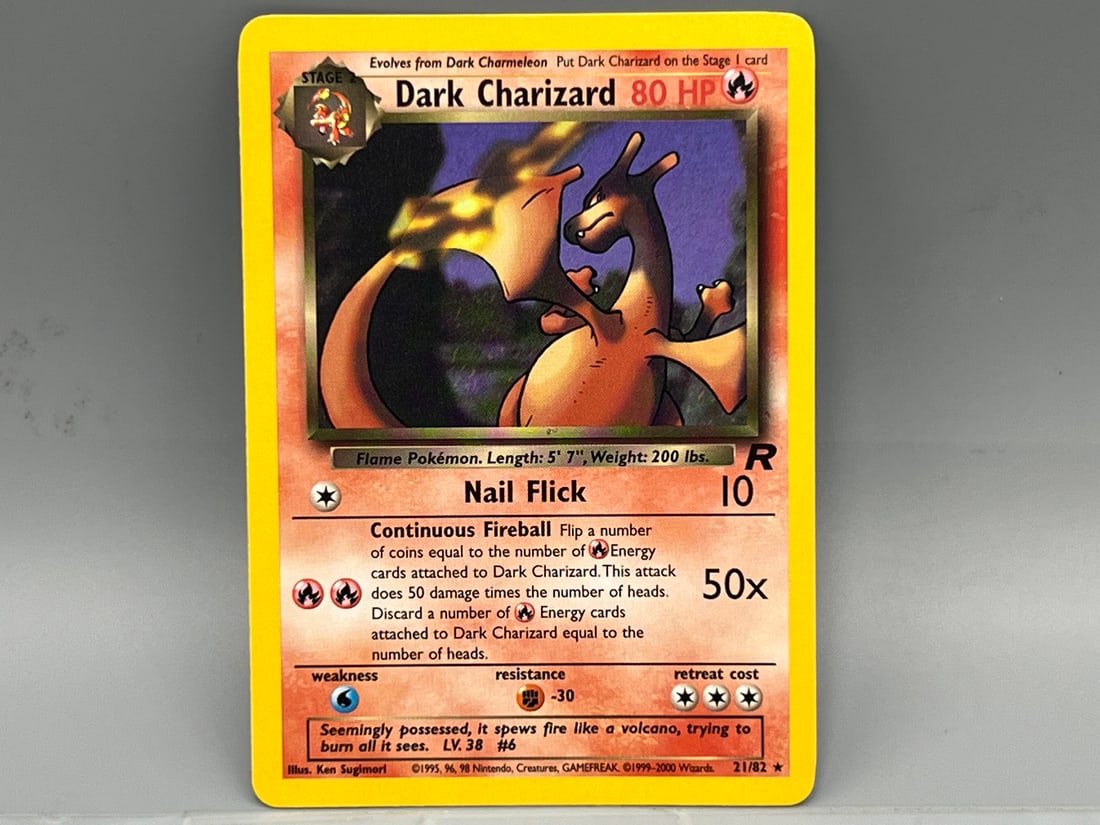 2000 Pokemon Rocket Dark Charizard #21/82 (1 of 2)