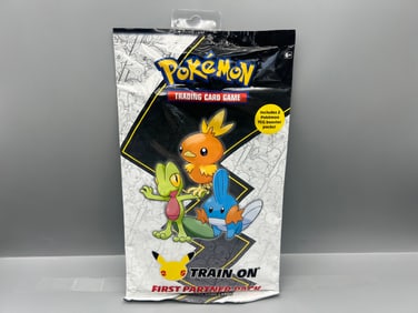 2021 Pokemon 25th Anniversary Train On First Partner Pack