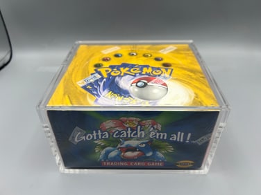 1999 Pokemon Base Set Unlimited Factory Sealed Booster Box - 36 Packs