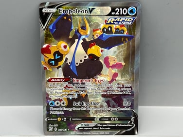 2021 Pokemon SWSH Battle Styles Empoleon V Alternate Full Art #146/163