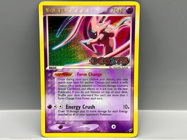 2005 Pokemon TCG Deoxys (Attack) Reverse Holo Rare #17/107