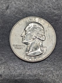 **BRILLIANT UNC** 1948-D Washington Silver Quarter