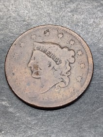 1836 Coronet Head Large Cent