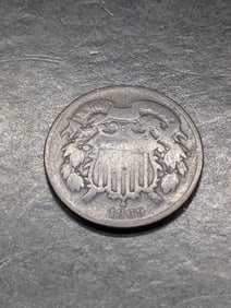 1869 Two Cent Piece