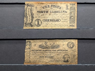 Reproduction Civil War Currency