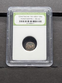 c. 330 AD Constantine the Great Era Roman Empire Coin