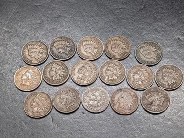 16 Indian Head Cents