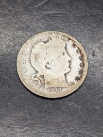 1911-D Barber Quarter   Better Date