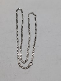20 inch cable link sterling chain.