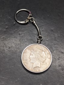 1925 Peace $1 Key Chain.