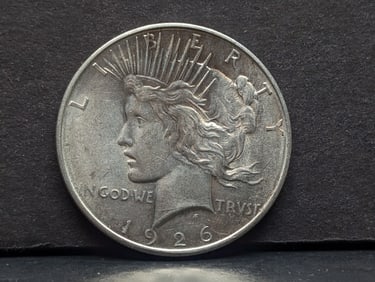 1926-D Peace Silver Dollar **BETTER DATE - BU**