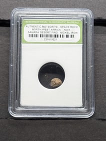 Authentic Meteorite Space Rock - North West Africa - Sahara Desert Find - Nickel Iron