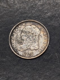 **XF DETAILS** 1829 Capped Bust Half Dime