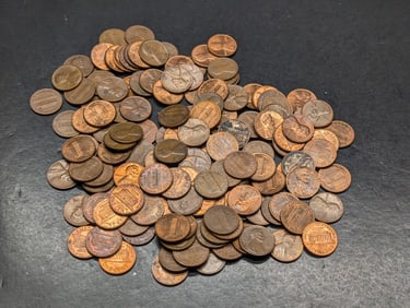 1 Lb. of 1981 & Earlier Copper Lincoln Cents