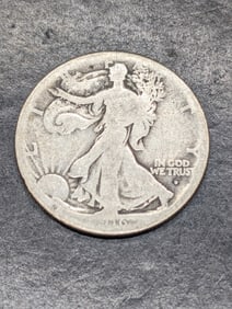 **AVERAGE CIRC** 1916-D Walking Liberty Half Dollar