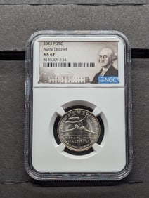 2023-P Maria Tallchief Quarter - NGC MS67