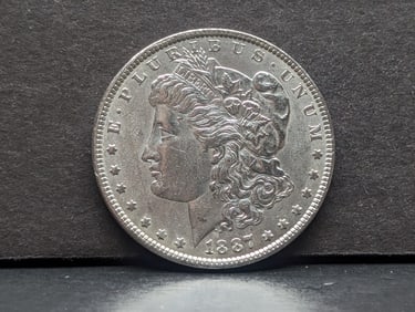 1887 Morgan Silver Dollar