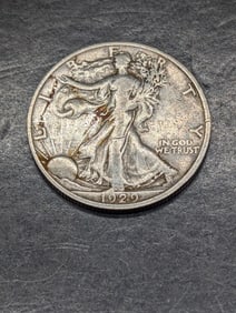 **BETTER DATE - VF+** 1929-S Walking Liberty Half Dollar