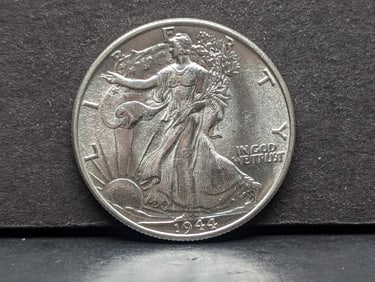 **BRILLIANT UNC** 1944 Walking Liberty Half Dollar