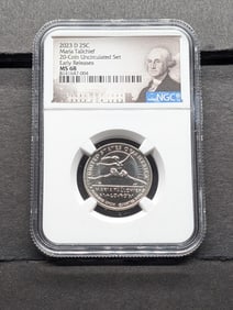 2023-D Maria Tallchief Quarter - NGC MS68 *Early Release*