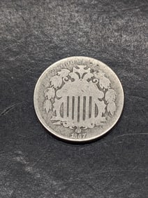 **AG/GOOD** 1867 Shield Nickel
