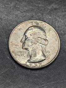 1937-D Washington Silver Quarter - GEM UNC!!!