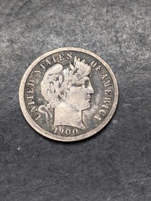 **VF/FINE - BETTER DATE** 1900-O Barber Silver Dime
