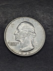 1935 Washington Silver Quarter