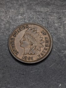 1881 Indian Head Cent