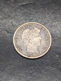**VF - Nice Grade** 1898 Barber Silver Dime