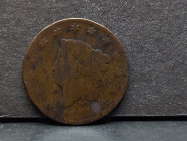 1823 Coronet Head Large Cent