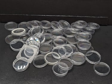 Bag of 50+ *EMPTY* American Silver Eagle Airtite Capsules