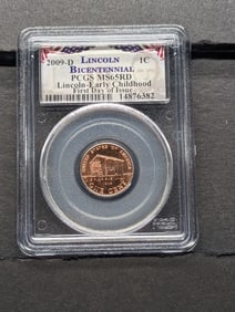 2009-D Lincoln Early Childhood Cent - PCGS MS65 RD *First Day of Issue*