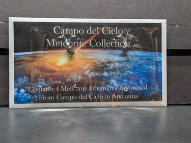 Collection of Meteorites from Campo del Cielo in Argentina - 4 Fragments