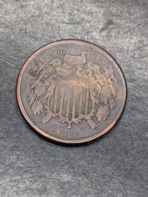 1866 Two Cent Piece